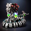 DIY 3D Metal Intelligential Dragon Metal Model Kit -1390+PCS 4 MachinedFlame