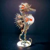 DIY 3D Metal Mechanical Nine-tailed Fox Puzzle Model Kit Assembly Premium Edition 2 MachinedFlame