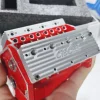 DIY 1/6 Gasoline Flathead 4-Stroke V8 Water-Cooled Engine 44CC Model Kit That Works Premium Edition 12 MachinedFlame