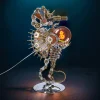 DIY 3D Metal Mechanical Nine-tailed Fox Puzzle Model Kit Assembly Premium Edition 3 MachinedFlame