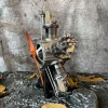 DIY 1/6 Full Metal 5 Cylinder Radial Engine Model Kit that Works 250+Pcs Premium Edition 11 MachinedFlame