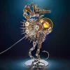 DIY 3D Metal Mechanical Nine-tailed Fox Puzzle Model Kit Assembly Premium Edition 4 MachinedFlame