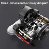 DIY 4 Cylinder Four-Stroke 14cc Nitro H4 Engine Model Kit FS-B400 Premium Edition 15 MachinedFlame