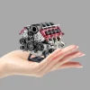 DIY Miniature V8 Mini Motor V8 Engine Model Kit Red Premium Edition 12 MachinedFlame