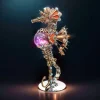 DIY 3D Metal Mechanical Nine-tailed Fox Puzzle Model Kit Assembly Premium Edition 8 MachinedFlame