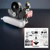 DIY 4 Cylinder Four-Stroke 14cc Nitro H4 Engine Model Kit FS-B400 Premium Edition 3 MachinedFlame