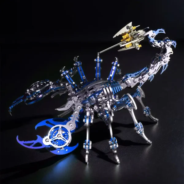 DIY 3D Scorpion Mechanical Model Building Block Set Toys MachinedFlame