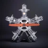 DIY 1/6 Full Metal 5 Cylinder Radial Engine Model Kit that Works 250+Pcs Premium Edition 1 MachinedFlame