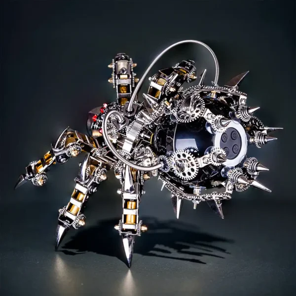 DIY 3D Metal Spider with Bluetooth Speaker Puzzle Model Kit Games Creative Gift Premium Edition MachinedFlame
