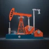 DIY Educational 3D Metal Oilfield Working Equipment with Pumping Unit that Works Premium Edition 1 MachinedFlame
