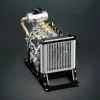 DIY 1/10 Full Metal Mini L4 OHV Inline 4 Cylinder Engine Model Kit that Works Premium Edition 2 MachinedFlame