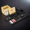 DIY V8 Engine Model That Run 28cc Gasoline/Nitro Engine KIT FS-V800 Premium Edition 24 MachinedFlame