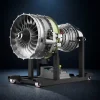 DIY Twin-spool Turbofan Engine Model Kits Full Metal That Run 1000+ PCS Premium Edition 2 MachinedFlame