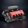 DIY V8 Engine Model That Run 28cc Gasoline/Nitro Engine KIT FS-V800 Premium Edition 3 MachinedFlame