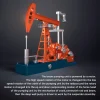DIY Educational 3D Metal Oilfield Working Equipment with Pumping Unit that Works Premium Edition 7 MachinedFlame