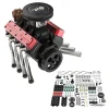V8 Engine FS-V800WGPC 28cc OHV Gasoline Engine - Build Your Own V8 Engine - V8 Engine Model Kit That Work Premium Edition 3 MachinedFlame