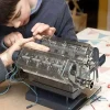 DIY Mini V8 Engine Model Kit Working Miniature Motor Premium Edition 2 MachinedFlame