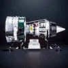 DIY Twin-spool Turbofan Engine Model Kits Full Metal That Run 1000+ PCS Premium Edition 4 MachinedFlame
