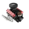V8 Engine FS-V800WGPC 28cc OHV Gasoline Engine - Build Your Own V8 Engine - V8 Engine Model Kit That Work Premium Edition 5 MachinedFlame