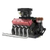 V8 Engine FS-V800WGPC 28cc OHV Gasoline Engine - Build Your Own V8 Engine - V8 Engine Model Kit That Work Premium Edition 6 MachinedFlame
