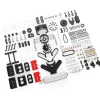 DIY 4 Cylinder Four-Stroke 14cc Nitro H4 Engine Model Kit FS-B400 Premium Edition 16 MachinedFlame