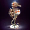 DIY 3D Metal Mechanical Nine-tailed Fox Puzzle Model Kit Assembly Premium Edition 7 MachinedFlame
