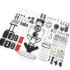 DIY 4 Cylinder Four-Stroke 14cc Nitro H4 Engine Model Kit FS-B400 Premium Edition 13 MachinedFlame