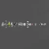 DIY Twin-spool Turbofan Engine Model Kits Full Metal That Run 1000+ PCS Premium Edition 6 MachinedFlame