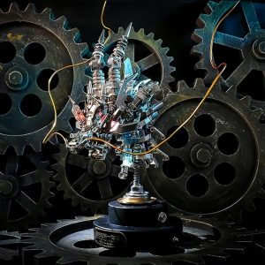 3D Metal Puzzle for Adults - Dragon Head Puzzle Building Set