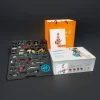 DIY Single-cylinder Car Engine Assembly Kit Build Kit Gift Toy for Collection Premium Edition 7 MachinedFlame