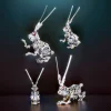 DIY 3D Metal Mechanical Punk Scorpion Animal Puzzle Model Assembly Kit Premium Edition 8 MachinedFlame