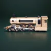 DIY Full Metal Steam Locomotive Train Assembly Engine Kit with Track 387Pcs Premium Edition 2 MachinedFlame