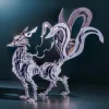 DIY 3D Metal Mechanical Nine-tailed Fox Puzzle Model Kit Assembly Premium Edition 1 MachinedFlame