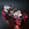 DIY Educational Metal Mechanical Classic Car Mini Electric Single-cylinder Engine Assembly Kit Premium Edition 6 MachinedFlame