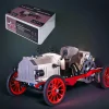 DIY Educational Metal Mechanical Classic Car Mini Electric Single-cylinder Engine Assembly Kit Premium Edition 8 MachinedFlame