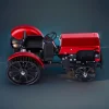 DIY Educational Mini APP Metal RC Tractor Model Assembly Kit Premium Edition 2 MachinedFlame