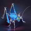 DIY 3D Metal Mechanical Blue Cricket Steampunk Craft Puzzle Model Assembly Kit Premium Edition 1 MachinedFlame