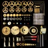 DIY 3D Metal Mechanical Octopus with Lamp Steampunk Craft Puzzle Model-2400PCS Premium Edition 5 MachinedFlame
