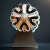 DIY 1/20 Scale TR900 Aircraft Turbofan Engine Model Kit 150+PCS Premium Edition 5 MachinedFlame