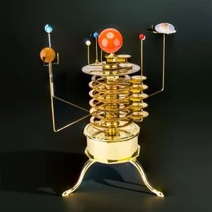 DIY 3D Metal Orrery Solar System Eight Planet Model Kit - 200Pcs Premium Edition