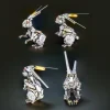 DIY 3D Metal Mechanical Punk Scorpion Animal Puzzle Model Assembly Kit Premium Edition 6 MachinedFlame