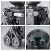DIY Educational Robot Kit Robotic Engine Assembly Kit Gift 160pcs Premium Edition 7 MachinedFlame