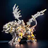 DIY 3D Metal Orrery Solar System Eight Planet Model Kit - 200Pcs Premium Edition 3 MachinedFlame